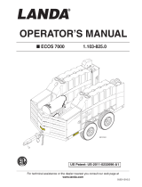Landa ECOS 7000 User manual