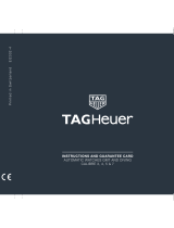 Tag Heuer Aquaracer 500 M Instructions And Guarantee Card