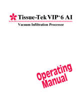 Tissue-Tek VIP 6 AI Operating instructions