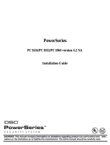 DSC PowerSeries PC1864 Installation guide