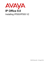 Avaya iP500 Installation guide