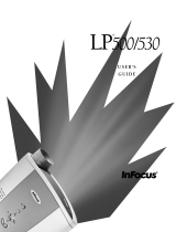 Infocus LP500 User manual
