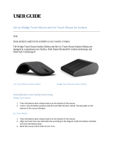 Microsoft Wedge Touch Mouse User manual