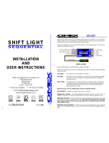 OMEX Shift Light Sequential Installation and User Instructions