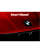 BMW 325ix E30 Owner's manual