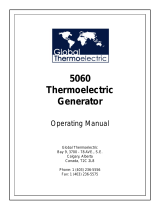 global thermoelectric 5060 Operating instructions