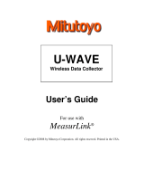 Mituoyo U-WAVE User manual