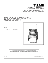 Vulcan-Hart VGCTS16 Installation & Operation Manuals
