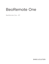 Bang & Olufsen BeoRemote One User manual
