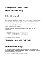 Trail Tech Voyager PRO User manual