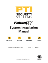 PTI security systems Falcon XT Installation guide