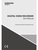 Samsung SDR-B85300 User manual