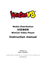 WinCan VIEWER V8 User manual