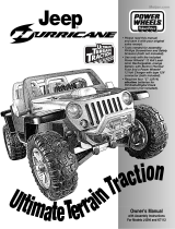 Fisher-Price Jeep Hurricane Owner's manual
