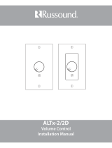 Russound ALTX-2D Installation guide