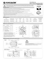 Flycolor Raptor S-Tower-30A User manual