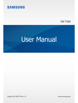 Samsung Galaxy Tab A SM-T380 User manual