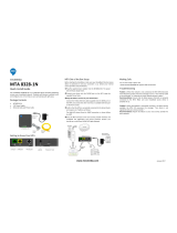 InnoMedia MTA 8328-1N Quick Install Manual