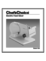 Chef's Choice 610 Owner's manual