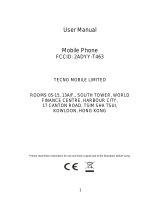 Tecno 2ADYY-T463 User manual