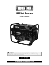 Ironton 504000 Owner's manual