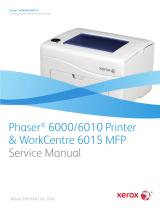 Xerox Phaser 6000 User manual