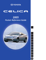 Toyota Celica 2005 Pocket Reference Manual