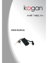 Kogan 3-in-1 Key Ring Power Bank User manual