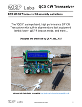 QRP Labs QCX 5W CW Assembly Instructions Manual