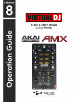 Akai AMX VirtualDJ 8 Operating instructions