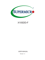 Supermicro X10SDD-F User manual
