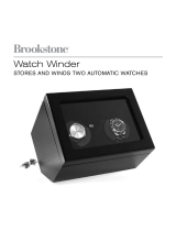 Brookstone Single Watch Winder User manual