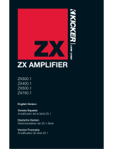 Kicker ZX1000.1 Owner's manual