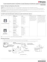 Simplex TrueAlert ES Installation Instructions Manual