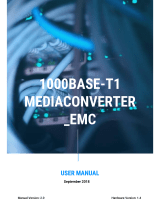 Technica Engineering 1000BASE-T1 MediaConverter_EMC User manual