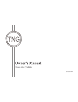 TNG VN492 Owner's manual