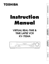Toshiba KV-7024A User manual
