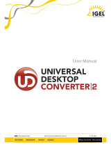 IGEL Converter 2 User manual