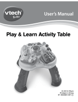 VTech Play & Learn Activity Table User manual