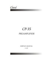 Classe Audio CP-35 User manual