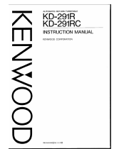 Kenwood KD-291R User manual