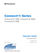 Pitney Bowes Connect+ 3000 User manual