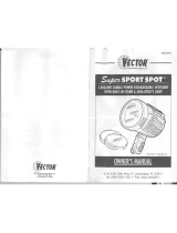 Vector Super Sport Spot Owner's manual