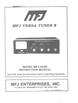 MFJVersa Tuner II MFJ-949D