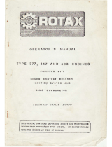 Rotax 447 UL SCDI User manual