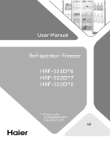 Haier HRF-521DN6 Owner's manual