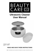 Beauty Care JP-890 User manual