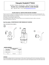 Menards Enchanted Garden 2774022 Operating instructions