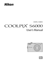 Nikon Coolpix S6000 User manual