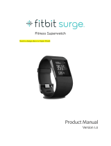 Fitbit Surge FB501 User manual